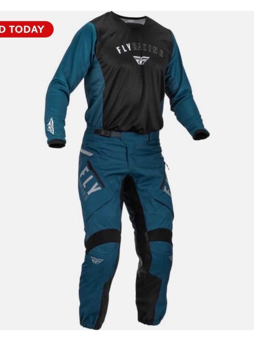 FXR Men's Flyracing Patrol over-boot Motocross Pants size 38 and jersey size XL